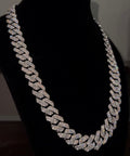 VVS1 Moissanite Cuban Chain 10MM-14MM - S925 - GRA Certified