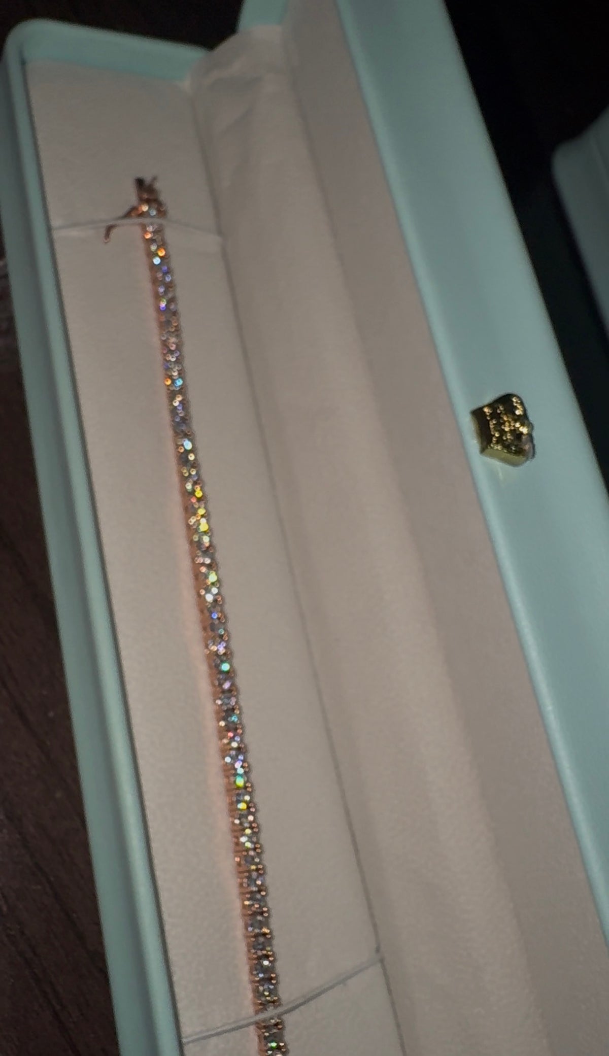 VVS1 Moissanite Tennis Bracelet - 2-5MM | S925 | GRA - Gold Dipped over S925