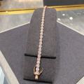 VVS1 Moissanite Tennis Bracelet - 2-5MM | S925 | GRA - Gold Dipped over S925